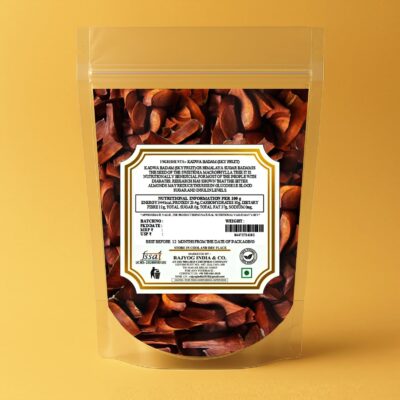 kadwa badam back 1 Sugar Kadwa Badam | Diabetes Almond | Sky Fruit | Bitter Almond