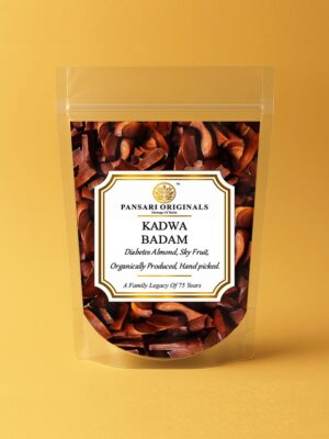 kadwa badam front 1 Sugar Kadwa Badam, Bitter Almond, Badam, Kadwa Badam, Pansari Originals