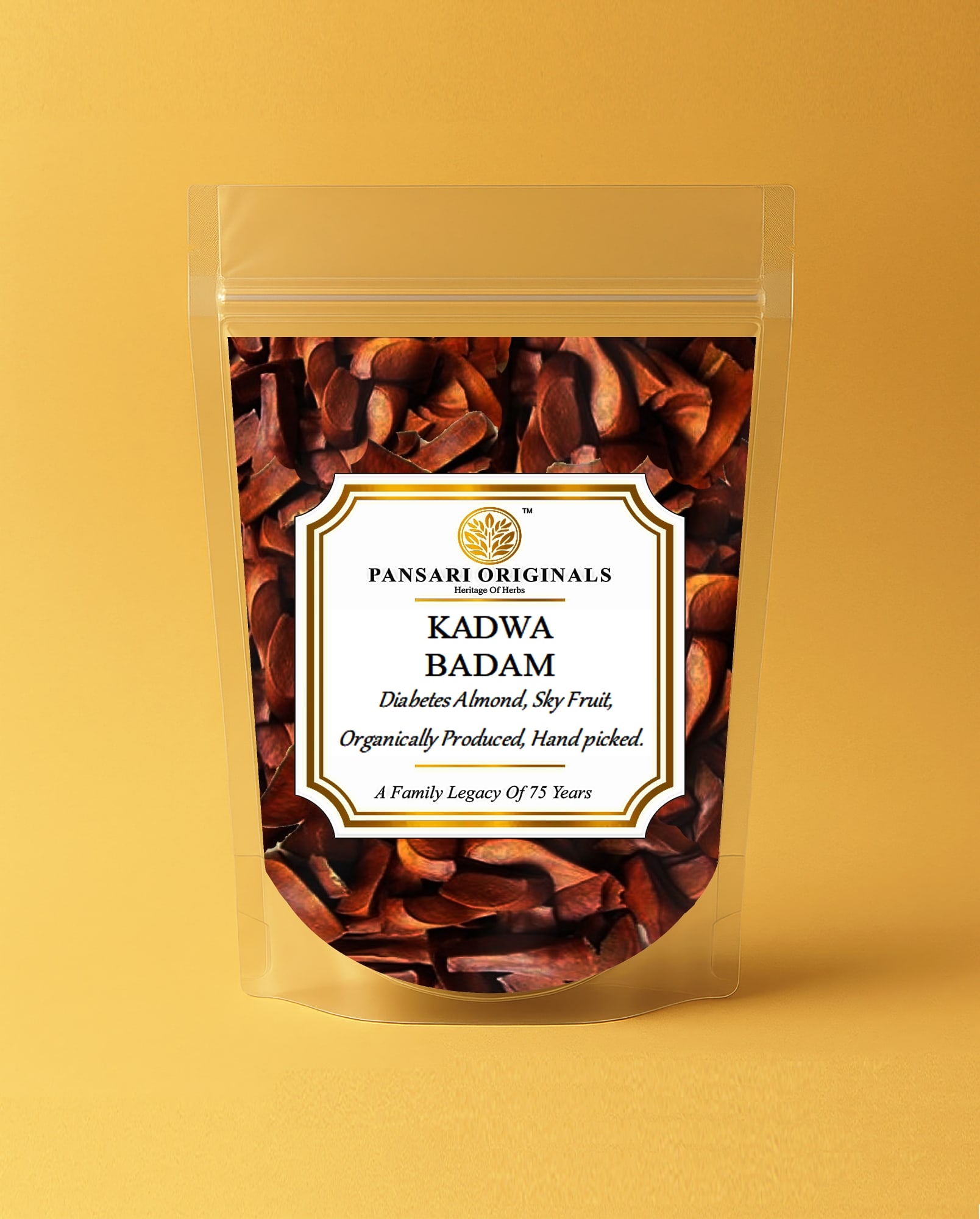 Sugar Kadwa Badam, Bitter Almond, Badam, Kadwa Badam, Pansari Originals