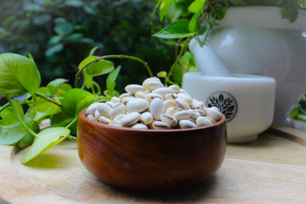 Kaunch Seeds White | Kauch Beej Safed | Konch | Mucuna pruriens White