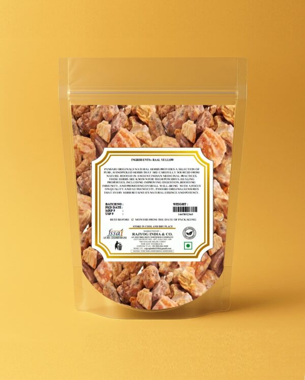 Raal Pili | Raal Peeli | Ral Yellow | Dammar Resin | Sal Tree Gum