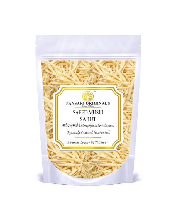 safed musli front Safed Musli | White Musli | Shwet Muslie | Chlorophytum Borivilianum