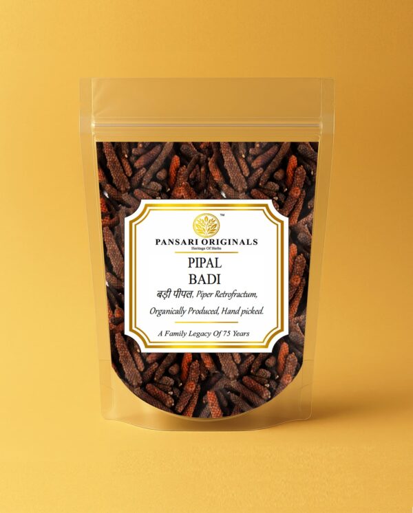PIPAL BADI front 1 Pippali, Pipali, pipal, badi pippali, long pepper, pansari originals