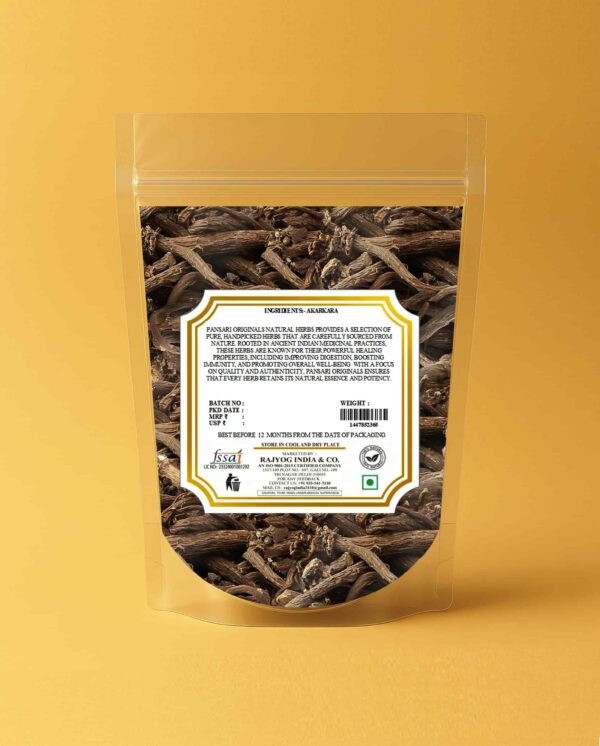 AKARKARA IRANI back trans 1 Akarkara Irani Roots | Anacyclus pyrethrum | Pellitory Roots